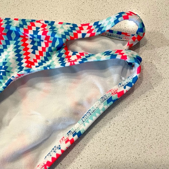 Xhilaration Swim Geometric Bright Color Bottoms! - Picture 3 of 5